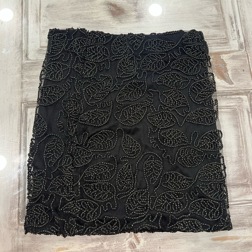 WYDLR Size Medium Beaded Cocktail Skirt